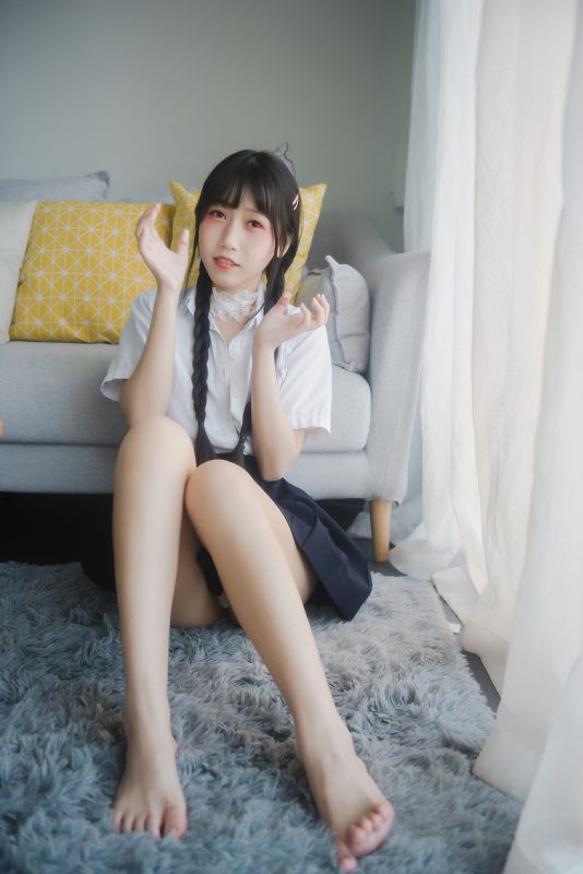 不呆猫 NO.019 奶油少女 [80P4V-105MB]-喵领域