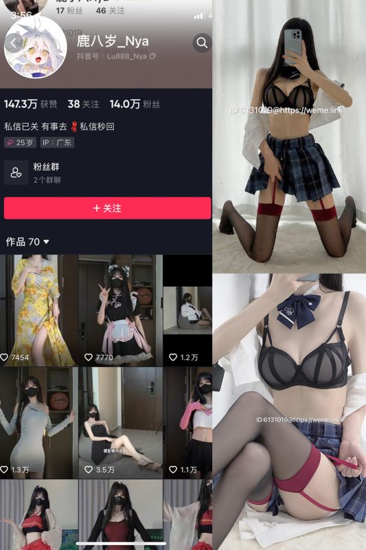 抖音 鹿八岁 微密圈  NO.008期 【15P1V】-喵领域