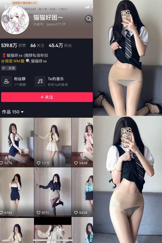 抖音 猫猫好困 微密圈  NO.028期 【22P】-喵领域
