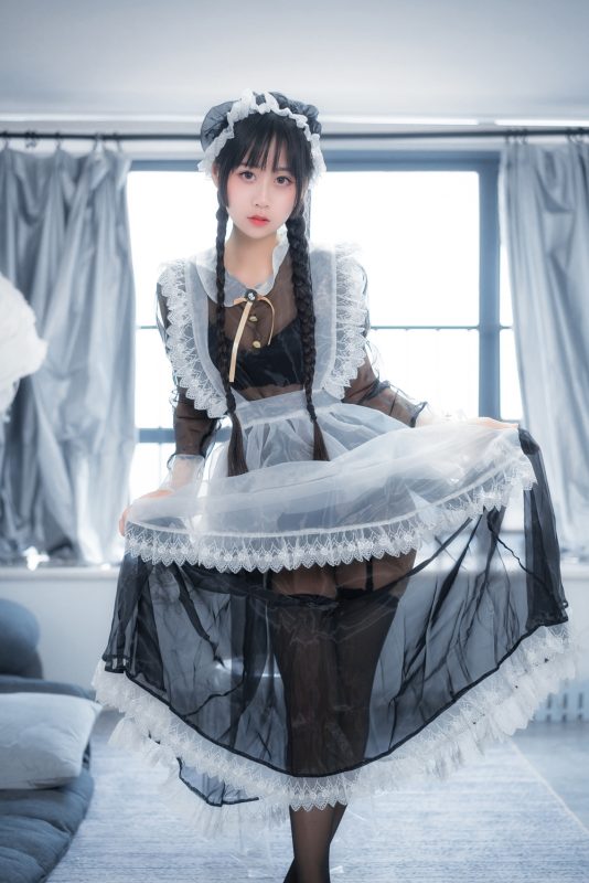 萌芽儿o0 NO.012 透明女仆 [27P185M]-喵领域