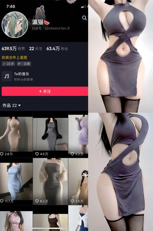 抖音 瀛猫 微密圈  NO.051期 【5P4V】最新至：2024.5.9-喵领域